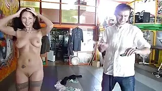 Dvostruki najbolji pornicu penetarion dobro složene azijske brinete Nanako Yoshioka